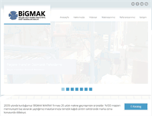 Tablet Screenshot of bigmakmakina.com